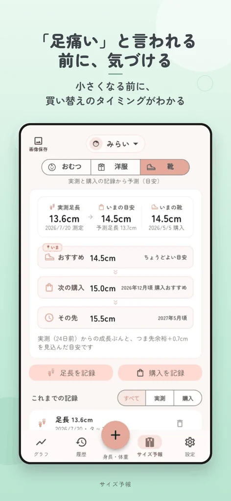 「足痛い」の前に、気づける